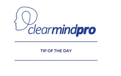 Clearmindpro Tip of the day