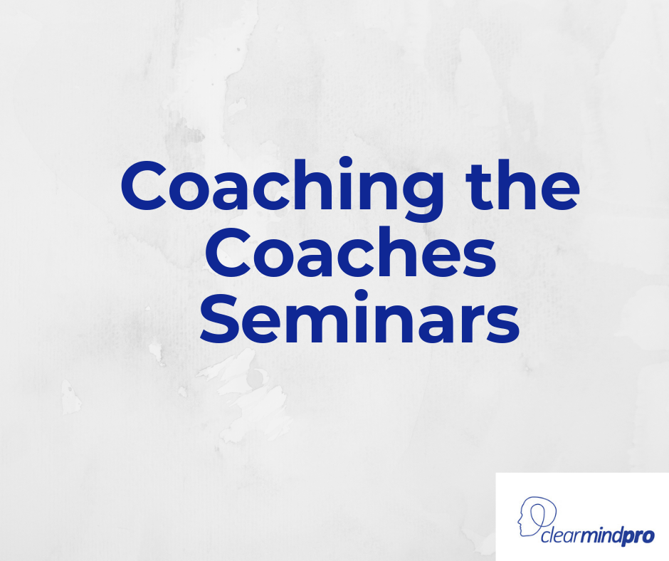 Coaching the Coaches Seminars – Πρακτικά Σεμινάρια Αθλητικής Ψυχολογίας